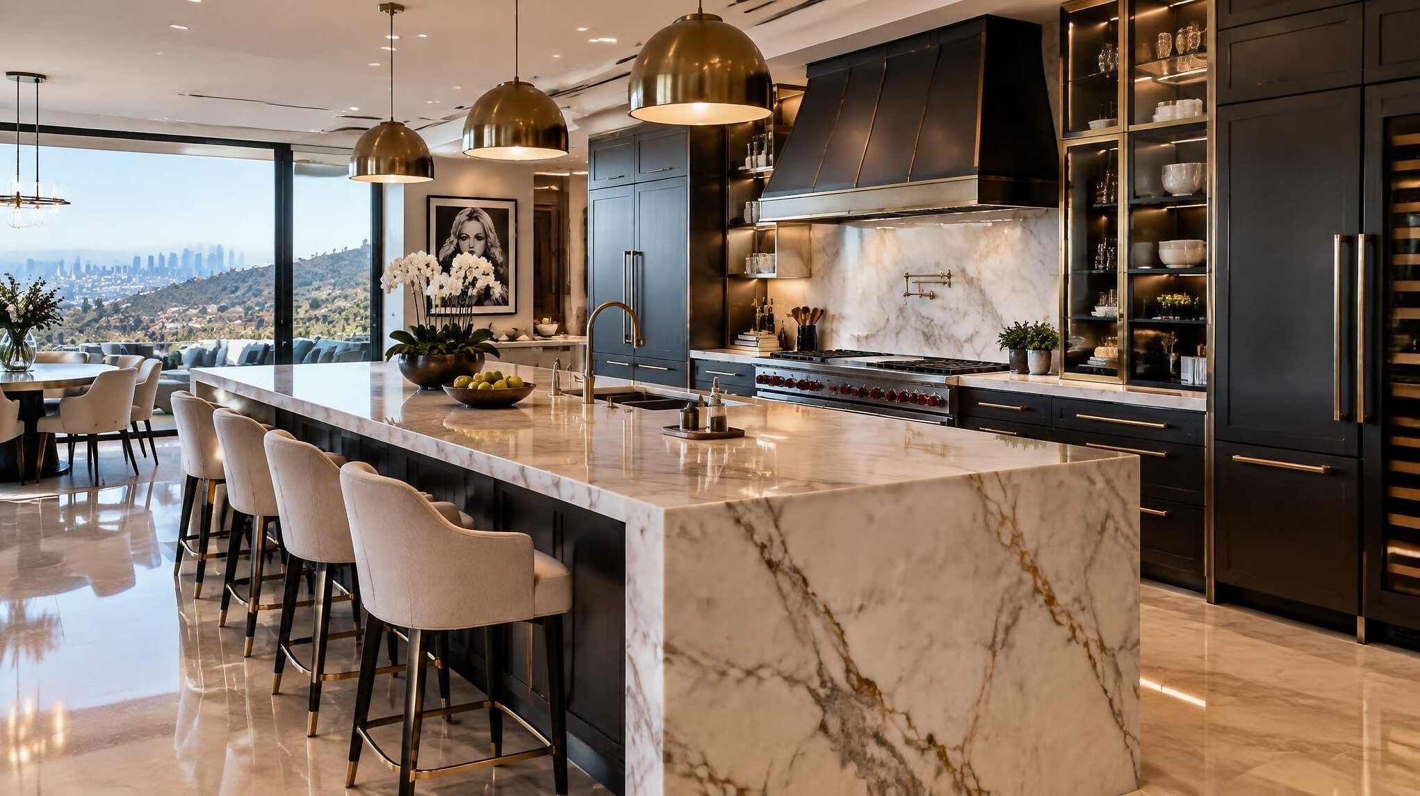 luxury kitchen interior