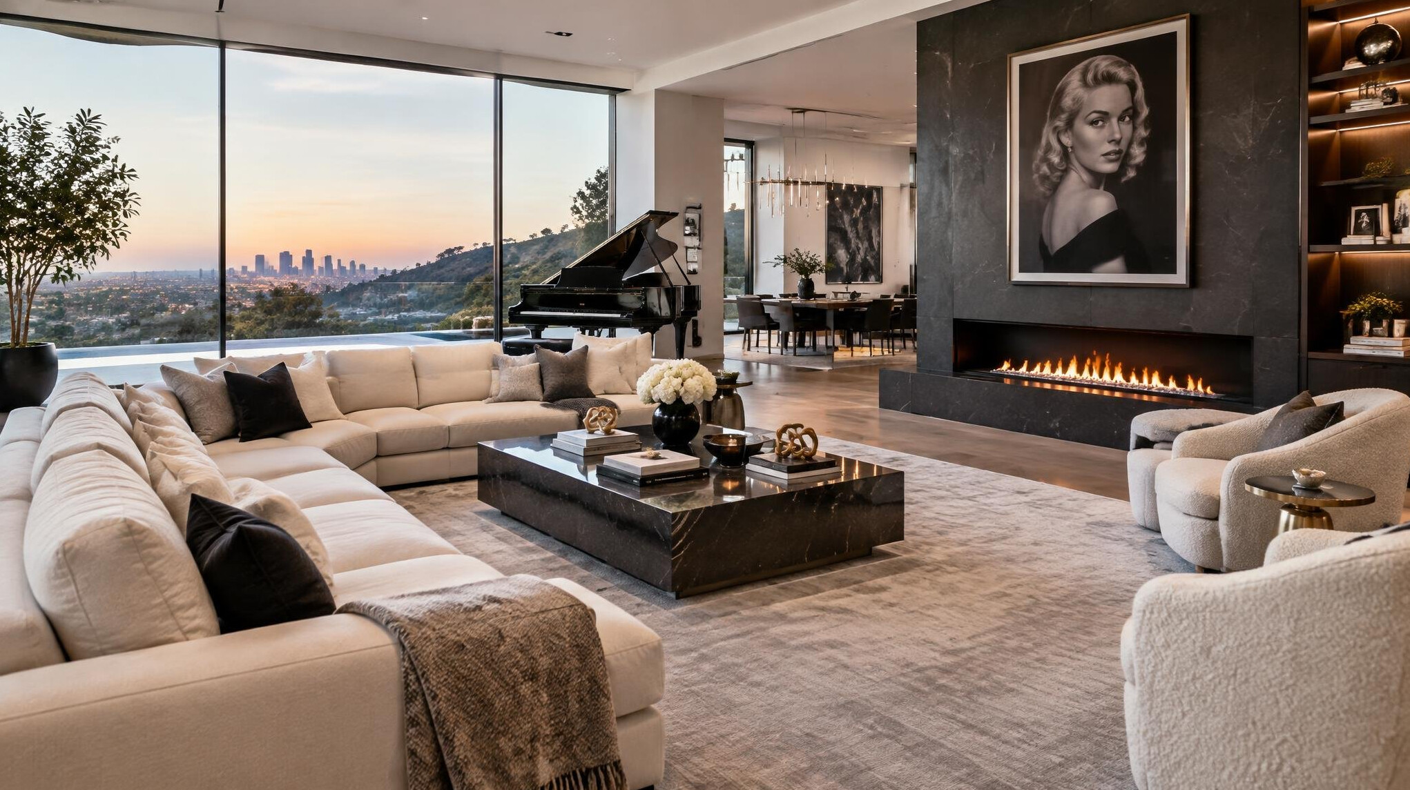 celebrity home interior