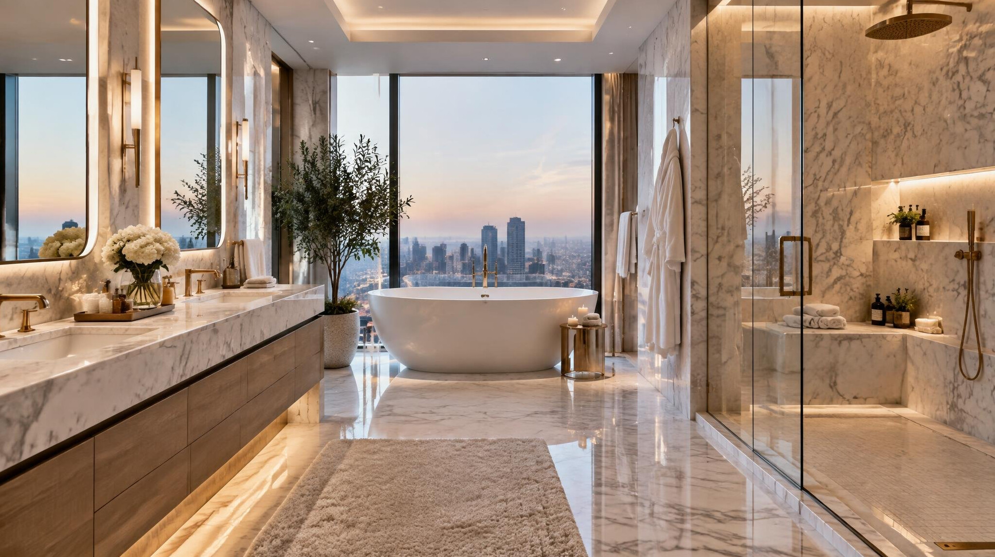 celebrity bathroom design