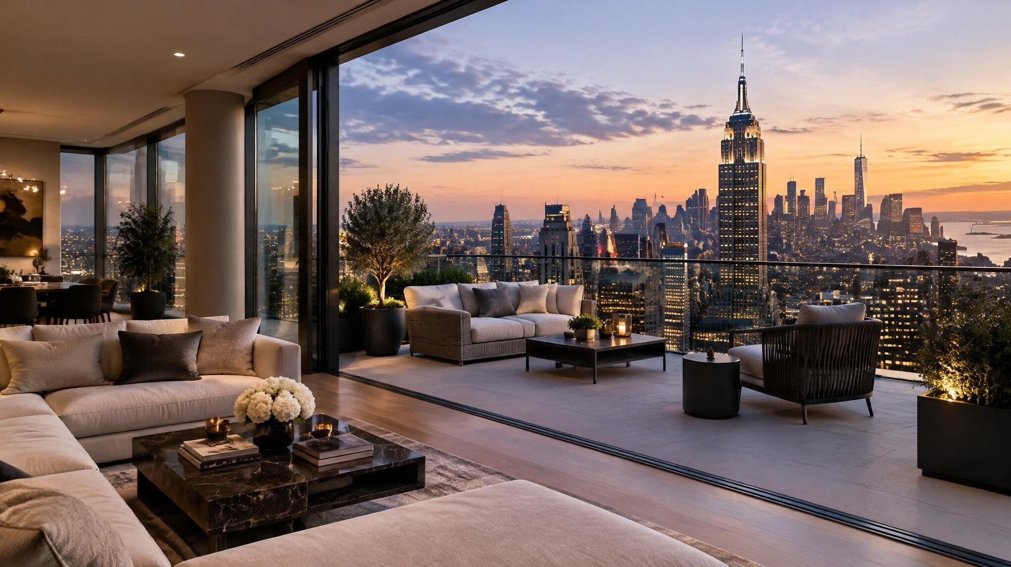 new york penthouse view
