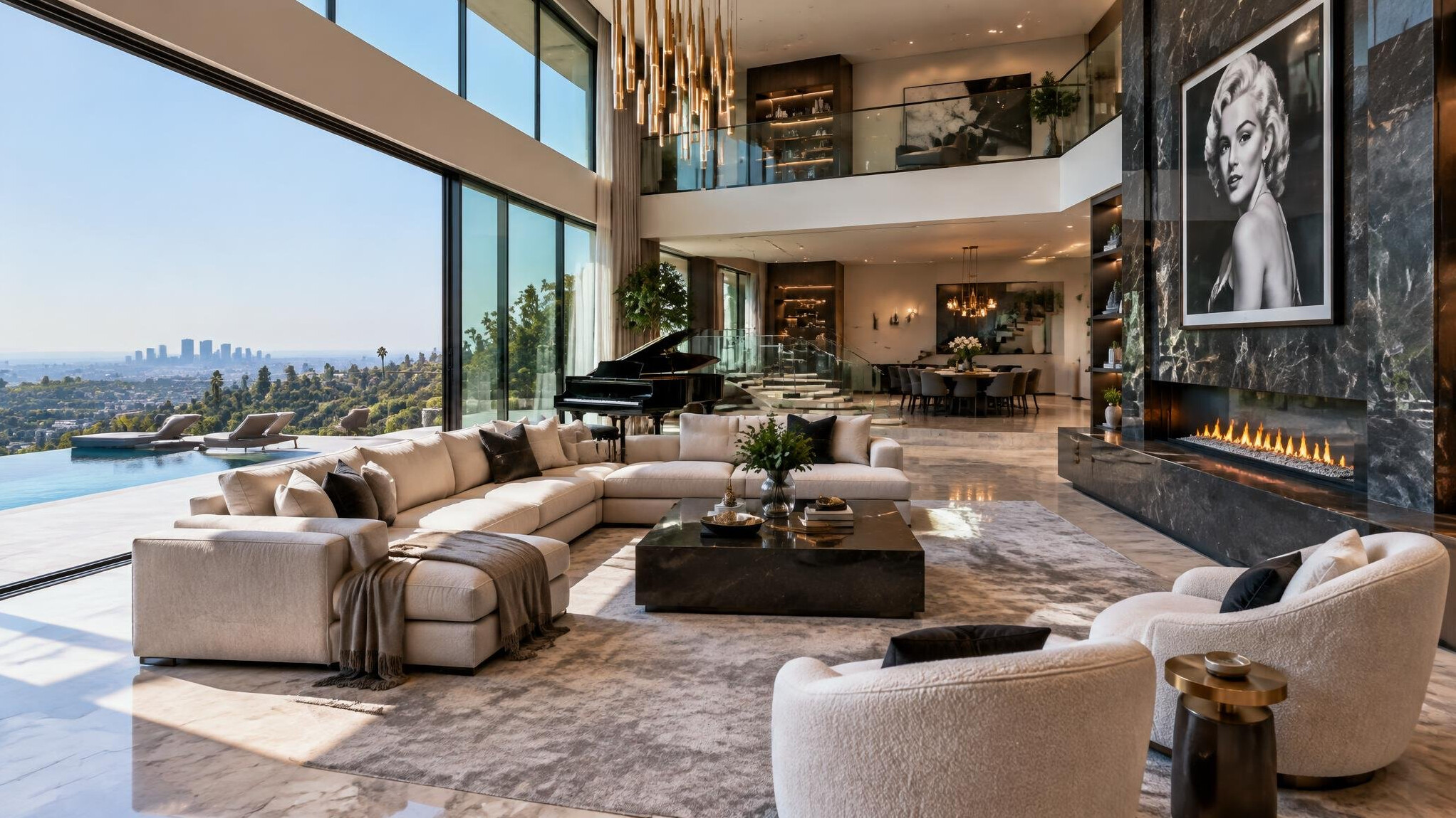 celebrity home interior